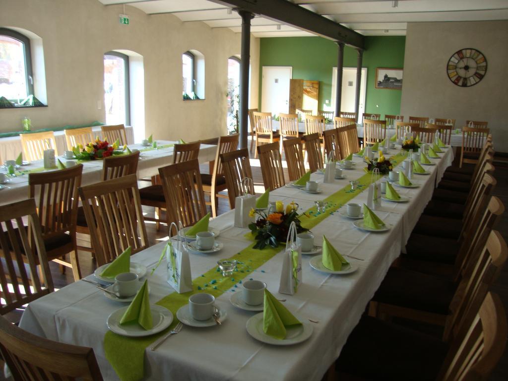 Pension Am Dorfanger Hohennauen Extérieur photo